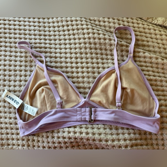 Old Navy Purple Longline Bikini Top XL - Picture 3 of 5